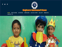 Tablet Screenshot of beginnersmontessorihouse.com